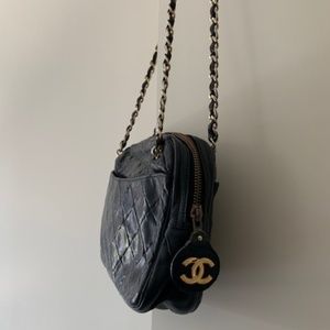 Vintage Chanel Lambskin Shoulder Bag
